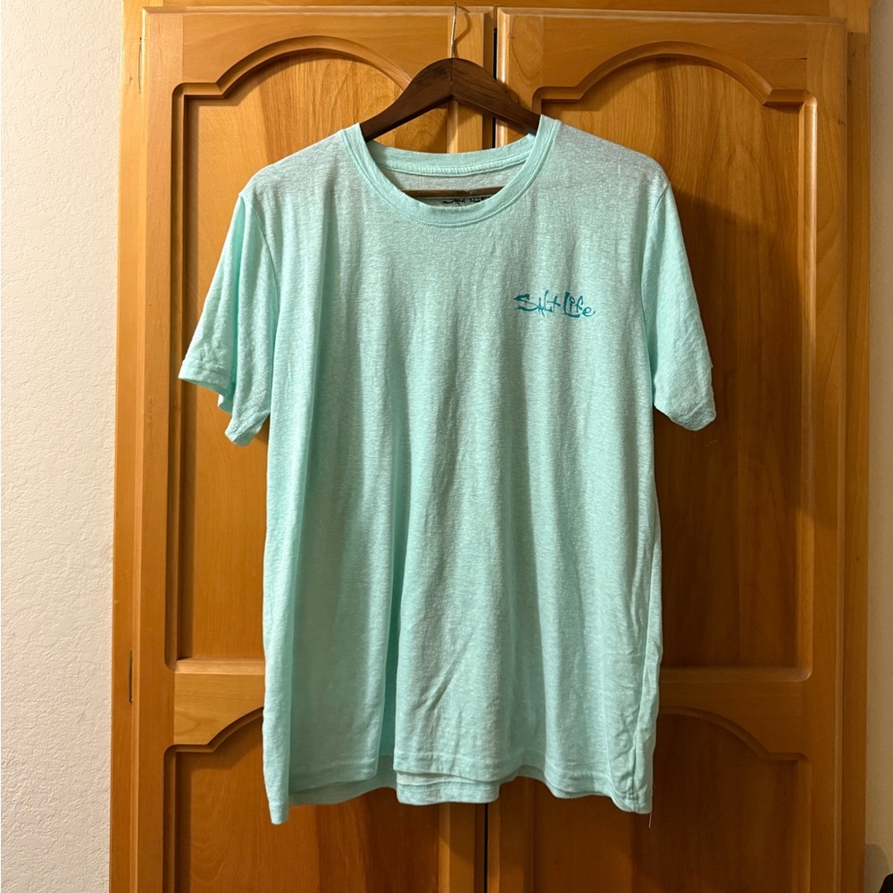 Salt Life Light Blue Short Sleeve Tee